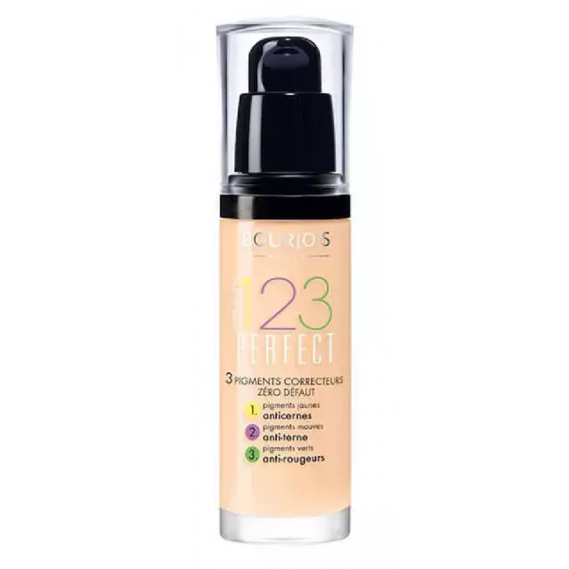 Bourjois 123 Perfect korygujący podkład do twarzy 51 30 ml Bourjois 123 Perfect korygujący podkład do twarzy 51 30 ml