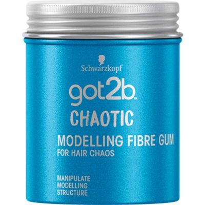 Schwarzkopf Chaotic Fibre Guma modelująca guma do włosów 100 ml