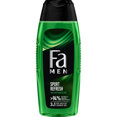 Fa Men Sport Refresh żel pod prysznic z formułą 3w1 o zapachu cytryny i piżma 400ml