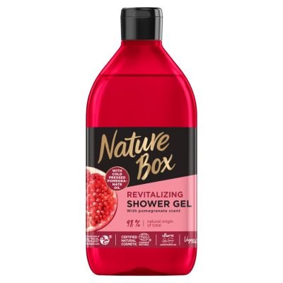 Nature Box Pomegranate Oil Rewitalizujący Żel Pod Prysznic Z Olejem Z Granatu 385Ml