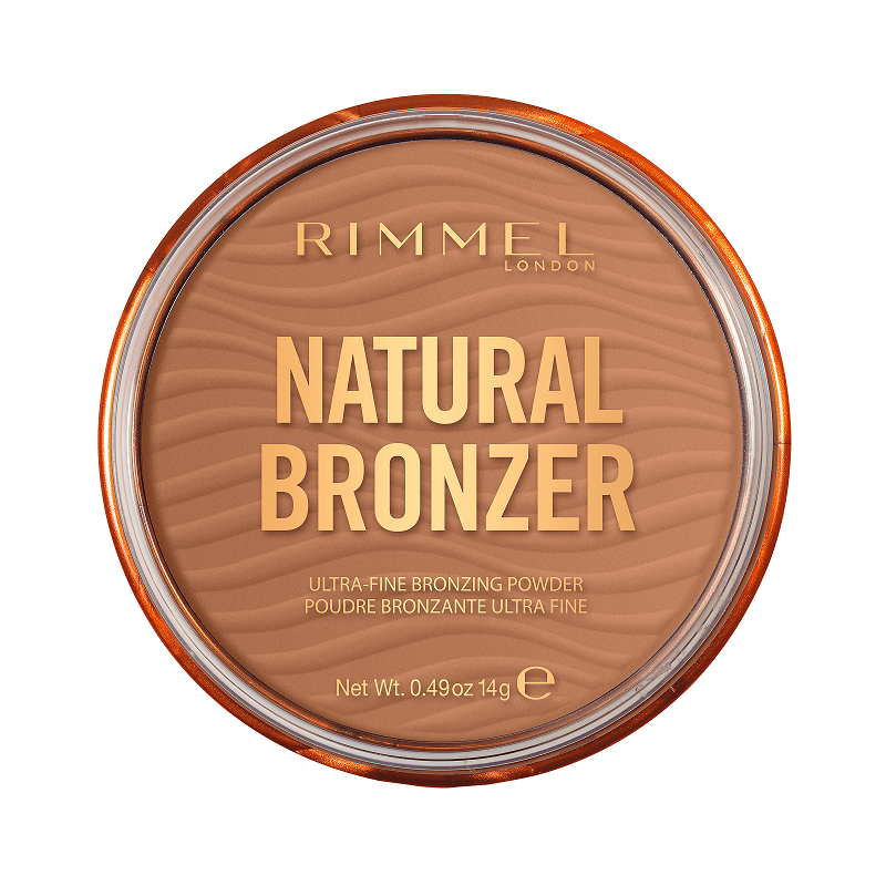 Rimmel Natural Bronzer bronzer do twarzy z rozświetlającymi drobinkami 002 Sunbronze