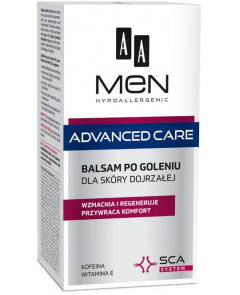 AA Men Advanced Care Balsam po goleniu dla skóry dojrzałej 100 ml