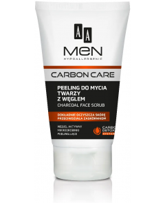 AA Men Carbon Care Peeling do mycia twarzy z węglem 150 ml