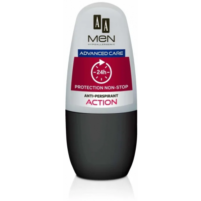AA Men Advance Care antiperspirant w kulce  Action 50 ml