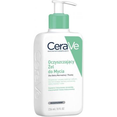 CeraVe oczyszczający żel do mycia twarzy 236 ml