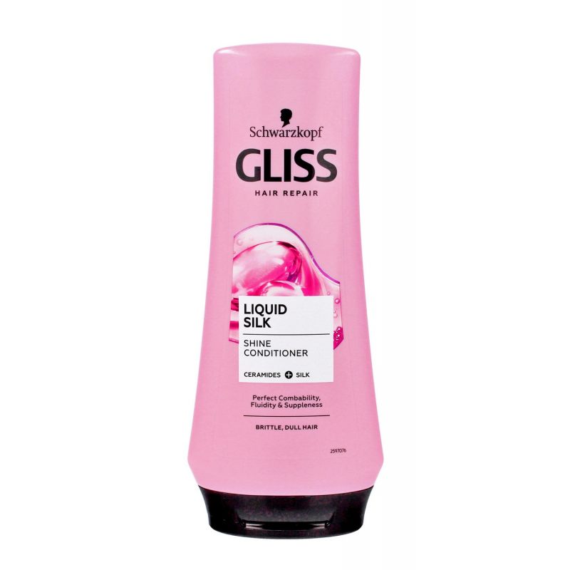 Schwarzkopf Gliss Liquid Silk odżywka do włosów matowych i łamliwych 200ml