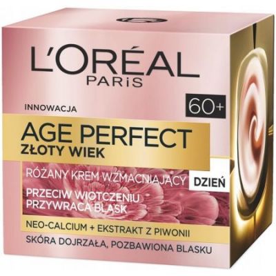 LOreal Paris Age Perfect Złoty Wiek 60+ różany krem wzmacniający na dzień 50 ml