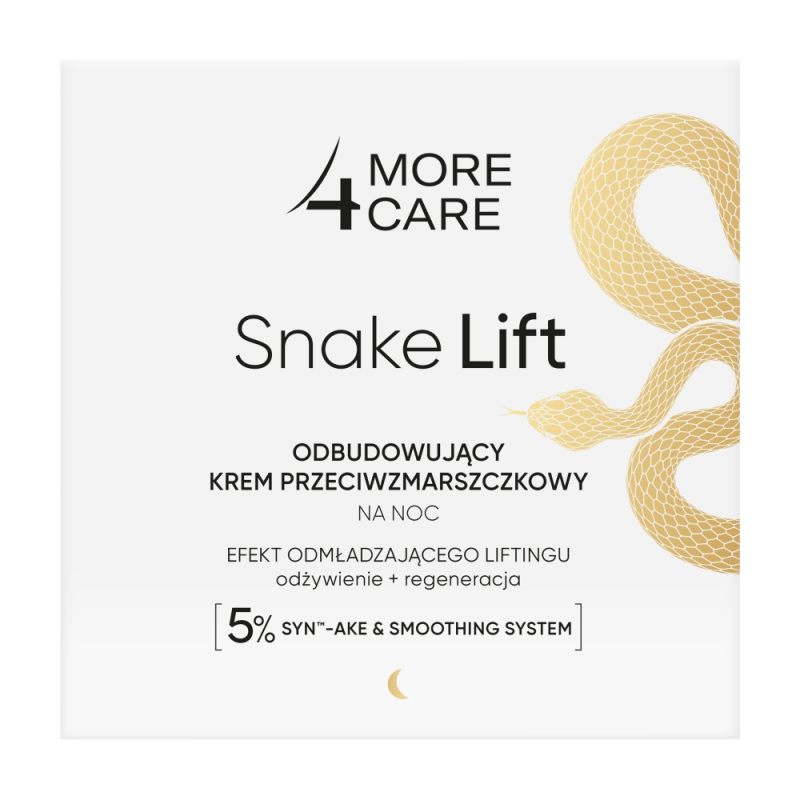 More4Care Snake Lift Krem Przeciwzmarszczkowy na noc 50 ml