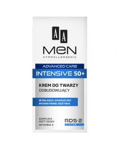AA Men Advanced Care Intensive 50+ odbudowujący krem do twarzy dla mężczyzn 50 ml