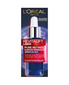 LOreal Paris Serum na noc z retinolem na głębokie zmarszczki Revitalift Laser Pure Retinol 30 ml