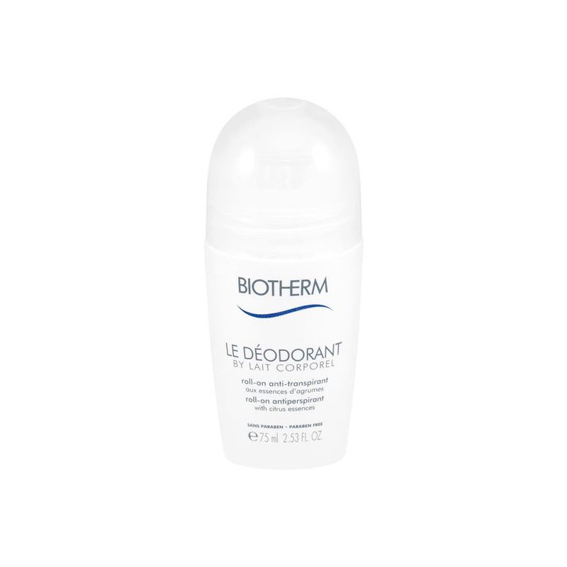BIOTHERM LAIT CORPOREAL DEODORANT NO COLOUR ROLL-ON 75ML
