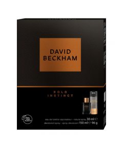 David Beckham Woda Toaletowa i Dezodorant Bold Instinct gift set for men