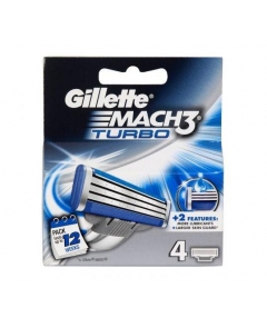 Gillette Mach 3 Turbo wkład 4szt
