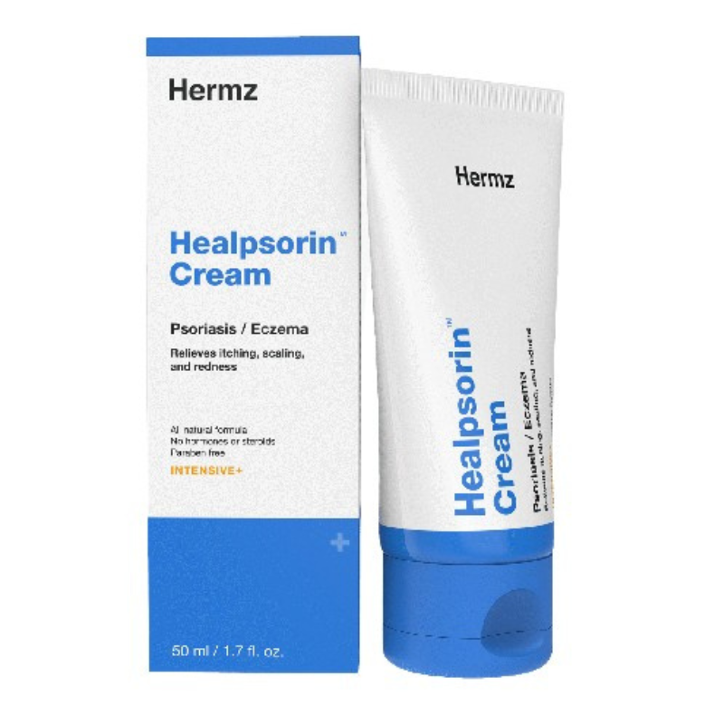 Hermz Healpsorin Cream naturalny krem na łuszczycę 50 ml Hermz Healpsorin Cream naturalny krem na łuszczycę 50 ml