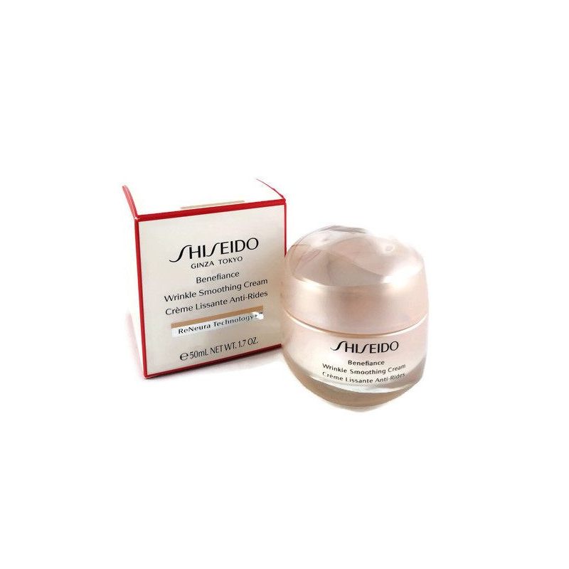 Shiseido krem do twarzy na noc Benefiance Wrinkle Smoothing Cream 50ml