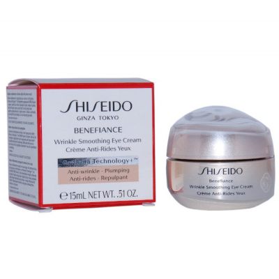 Shiseido przeciwzmarszczkowy krem pod oczy Benefiance Wrinkle Smoothing Eye Cream 15ml