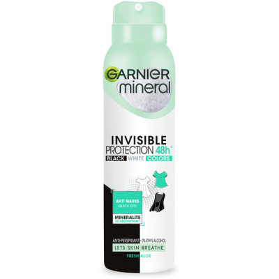 Garnier Mineral Invisible Aloe Antyperspirant 250ml spray