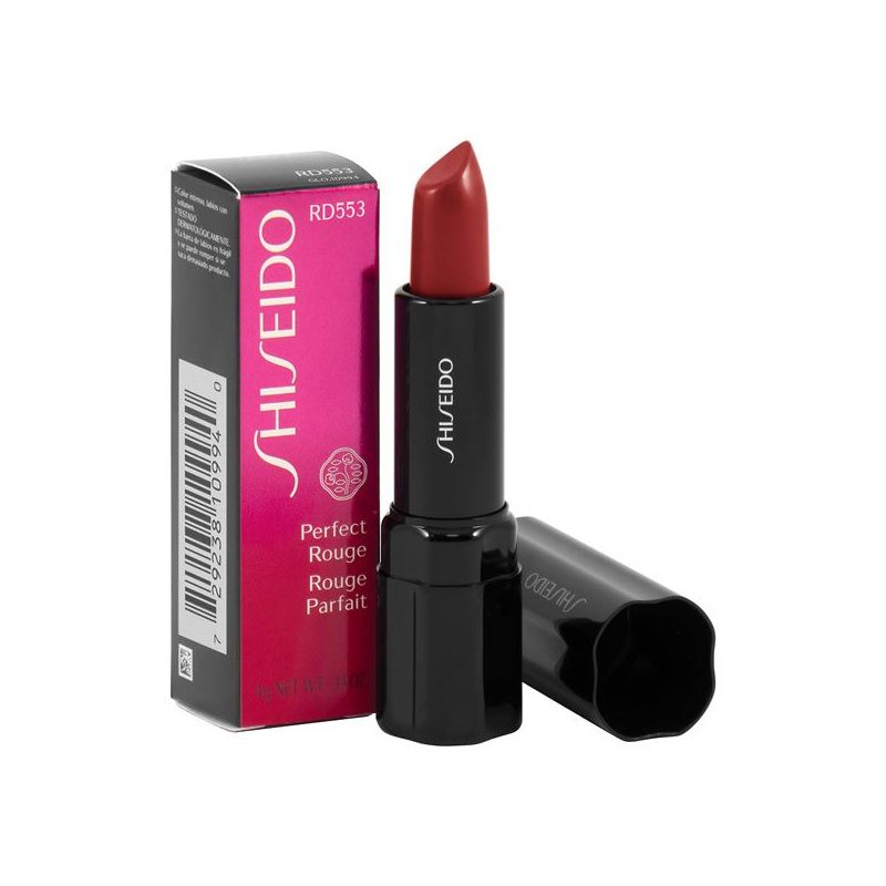 Shiseido szminka Perfect RD553 Showgirl lipstick 4g