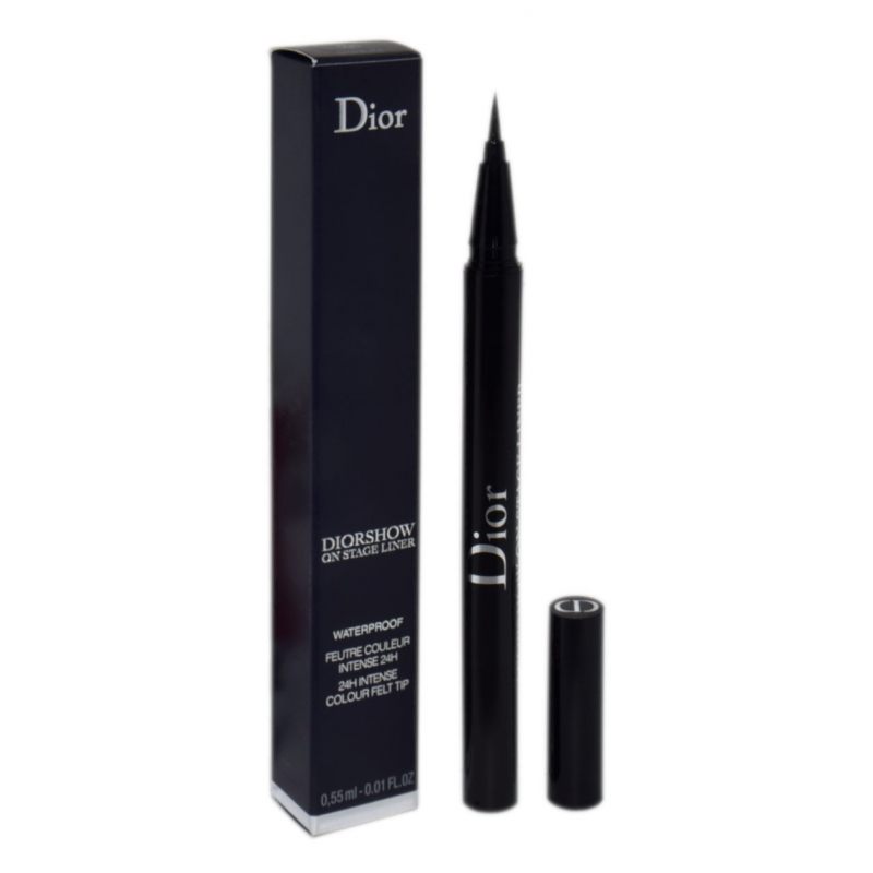 Dior On Stage wodoodporny eyeliner 096 Satin Black 0,55 ml