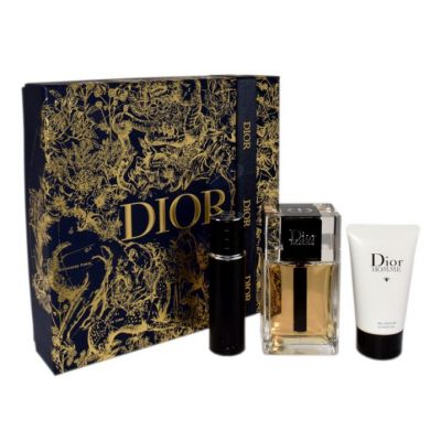 Dior zestaw prezentowy Homme EDT 100ml + Shower Gel 50ml + Mini 10 ml