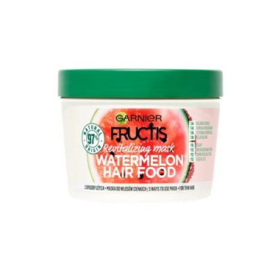 Ganier maska do włosów Hair Food cienkich i delikatnych watermelon 400 ml