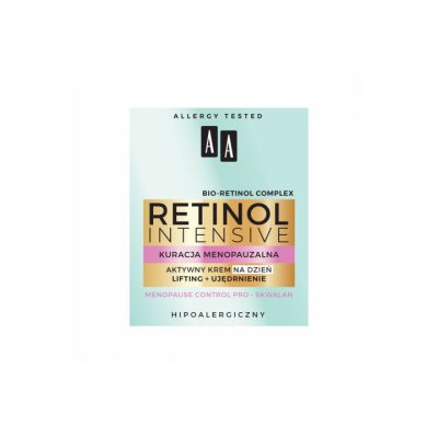 Krem aktywny na dzień AA Retinol Intensive kuracja menopauzalna 50 ml