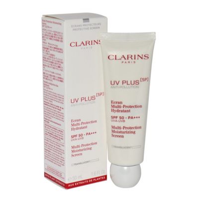 Clarins krem do opalania UV Plus Multi-Protection Moisturizing Screen SPF50 Translucent Cream 50 ml