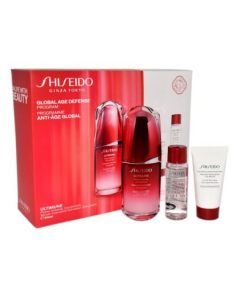 Shiseido zestaw Ultimune Power Infusing Concentrate 50ml+ Clarifying Cleansing Foam 30ml+ Treatment Softener 30 ml