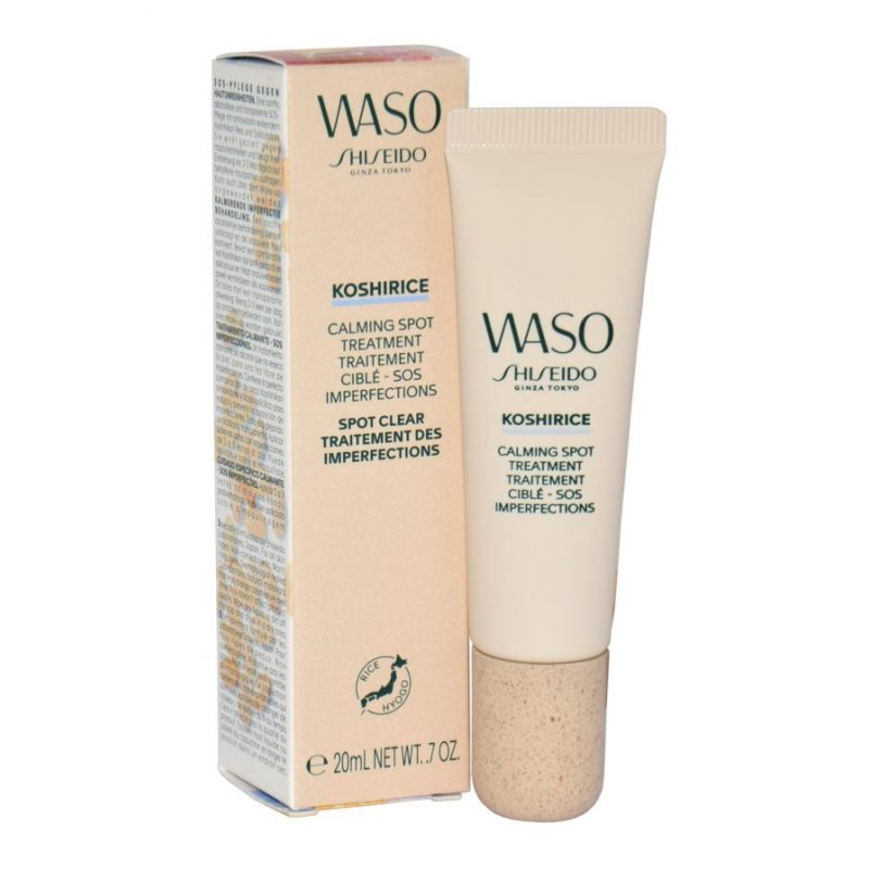 Shiseido maska oczyszczająca z glinki Waso Koshirice Acne Calming Treatment 20 ml