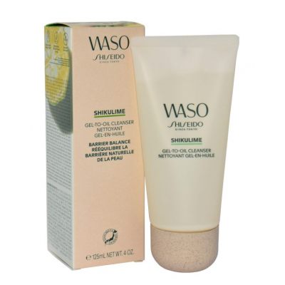 Shiseido oczyszczający żel do twarzy Waso Shikulime Gel to oil Cleanser 125ml