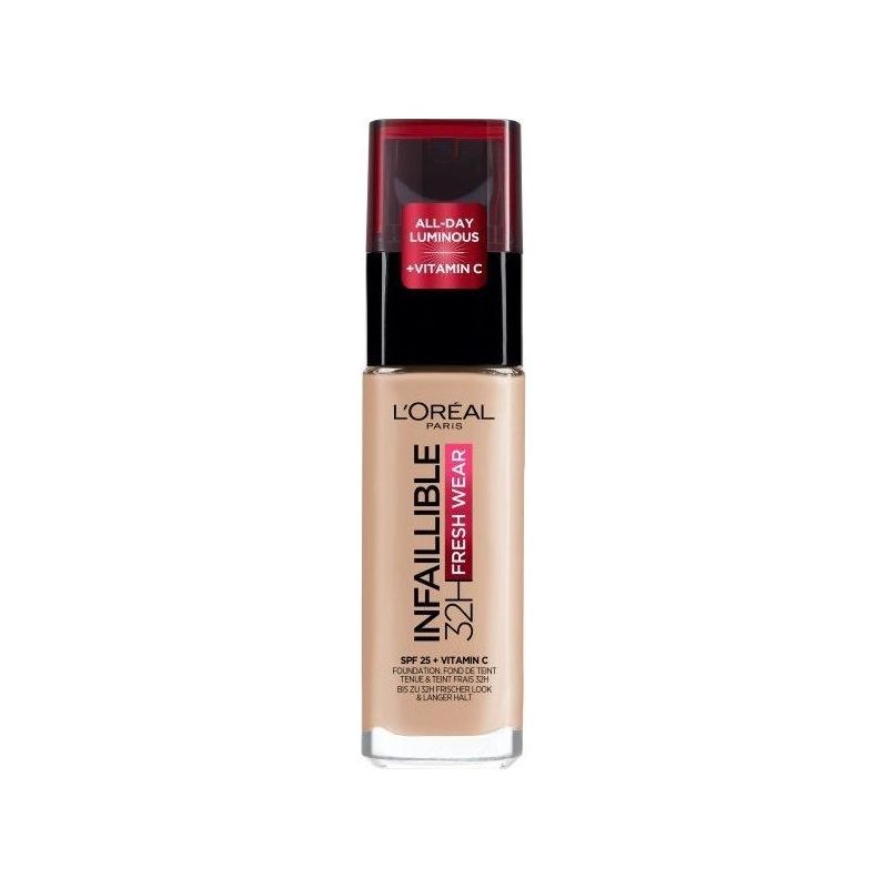 LOreal Infaillible 32h Fresh Wear podkład 30 Rose Pearl 30 ml LOreal Infaillible 32h Fresh Wear podkład 30 Rose Pearl 30 ml