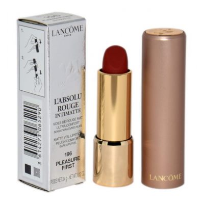 LANCOME L~ABSOLU ROUGE INTIMATTE 196 PLEASURE FIRST 3,4g