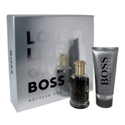 Hugo Boss zestaw prezentowy dla mężczyzn Bottled EDP 50 ml + Shower Gel 100 ml