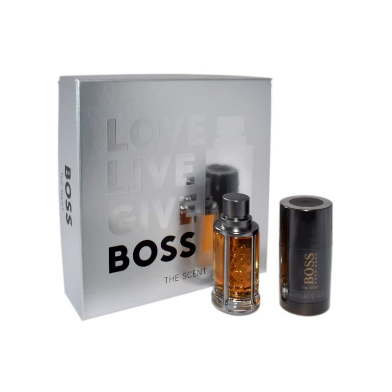 Hugo Boss zestaw The Scent woda toaletowa 50 ml + dezodorant w sztyfcie