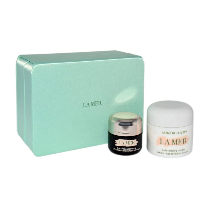 La Mer zestaw Moisturizing Cream krem na dzień 60 ml+ The Eye Concentrate 15 ml + box