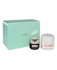 La Mer zestaw Moisturizing Cream krem na dzień 60 ml+ The Eye Concentrate 15 ml + box