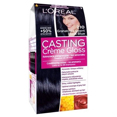 LOreal Casting Creme Gloss farba do włosów 210 Gran Black