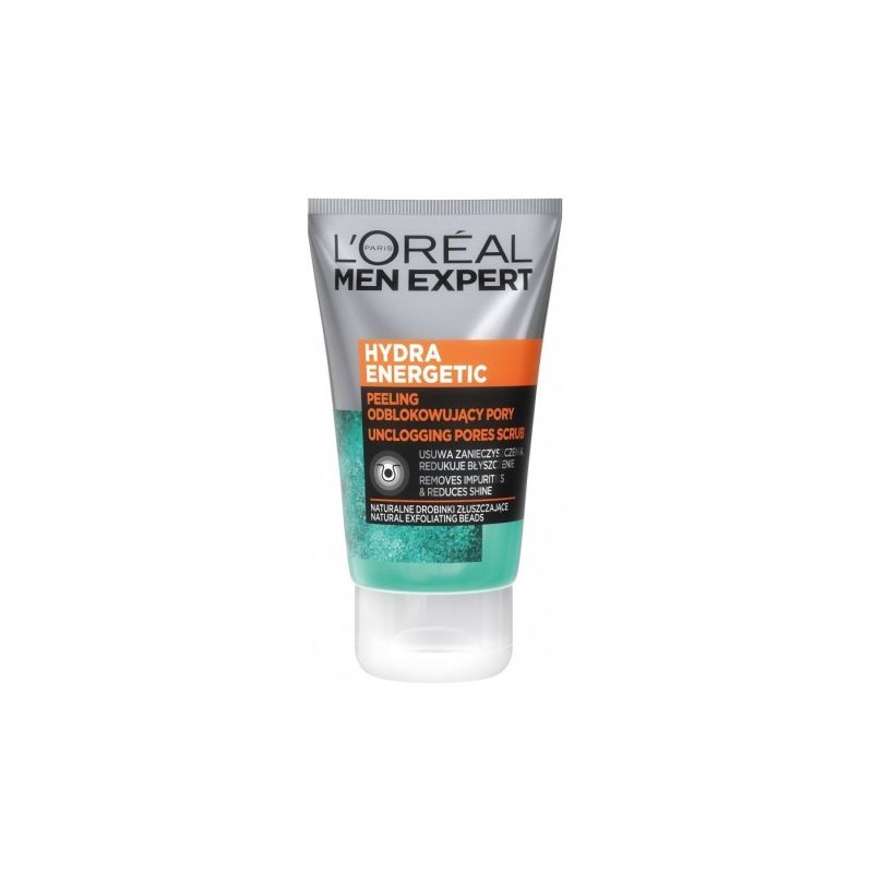 LOreal Men Expert Hydra Energetic Peeling odblokowujący pory 100 ml LOreal Men Expert Hydra Energetic Peeling odblokowujący pory 100 ml
