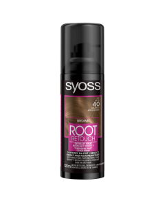 Syoss Spray do retuszu odrostów Root Retoucher Brąz 120 ml