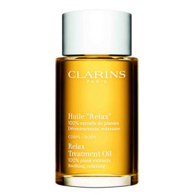 Clarins olejek łagodzący Body Treatment Oil Relax 100% Pure Plant Extract Soothing Relaxing 100ml