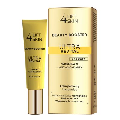 Lift4Skin Beauty Booster Ultra Revital WITAMINA C + ANTYOKSYDANTY krem pod oczy i na powieki 15 ml