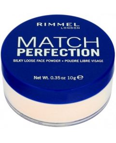 Rimmel Match Perfection Silky Loose Face Powder Puder sypki 001 Transparent 10g