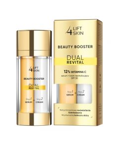 Lift 4 Skin Beauty Booster Dual Revital 12% serum + krem rewitalizujący SPF30 2x15ml