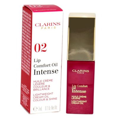 Clarins Lip Comfort Oil Intense błyszczyk do ust 02 Intense Plum 7 ml