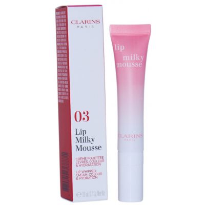 CLARINS LIP MILKY MOUSSE 03 MILKY PINK  10ML