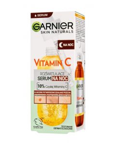 Garnier Skin Naturals Vitamin C serum na noc z efektem rozjaśniającym 30 ml