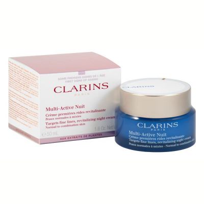 Clarins krem rewitalizujący na noc Multi Active Revitalizing Night Cream Normal Combination Skin 50ml