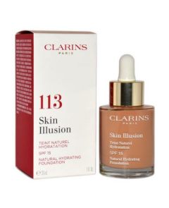 Clarins podkład nawilżający Skin Illusion Natural Hydrating Foundation SPF 15 113 Chestnut 30ml
