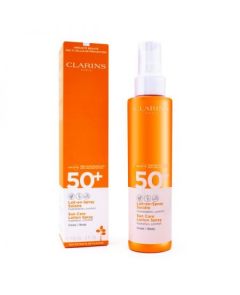 Clarins mgiełka do ciała z ochroną przeciwsłoneczną Sun Care Lotion Spray SPF50+ 150 ml