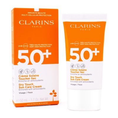 Clarins Sun Dry Touch Sun Care Cream Face krem do opalania SPF50+ 50 ml